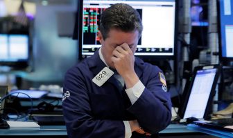 Crash on the stock market